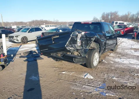 2023 Chevrolet Silverado 1500 4Wd Short Bed Custom из США, поврежденный, VIN 1GCPDBEK4PZ166908